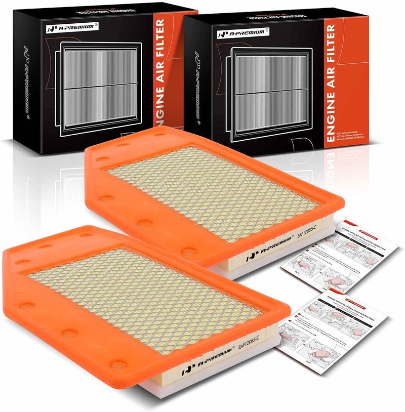 A-Premium 2-PC Front Engine Air Filter for Buick LaCrosse & Chevrolet Malibu - Image 1