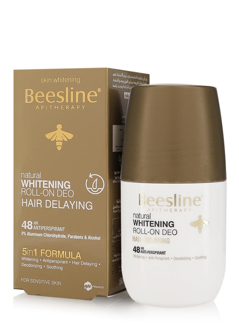 Natural Whitening Roll-on Hair Delaying Deo - Packaging May Vary 50ml