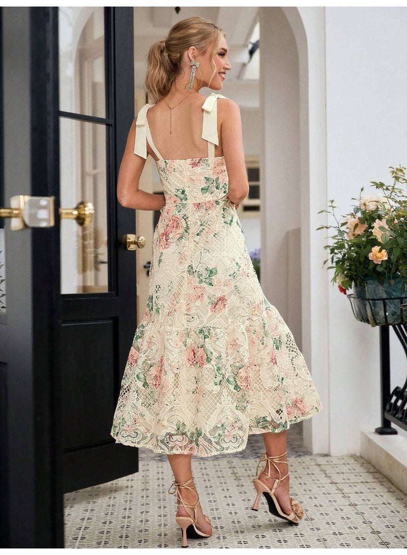 سيمبلي فستان أنيق للنساء الصيفي مزيج خفيف ومريح من القطن المثالي للمنزهات - Image 3