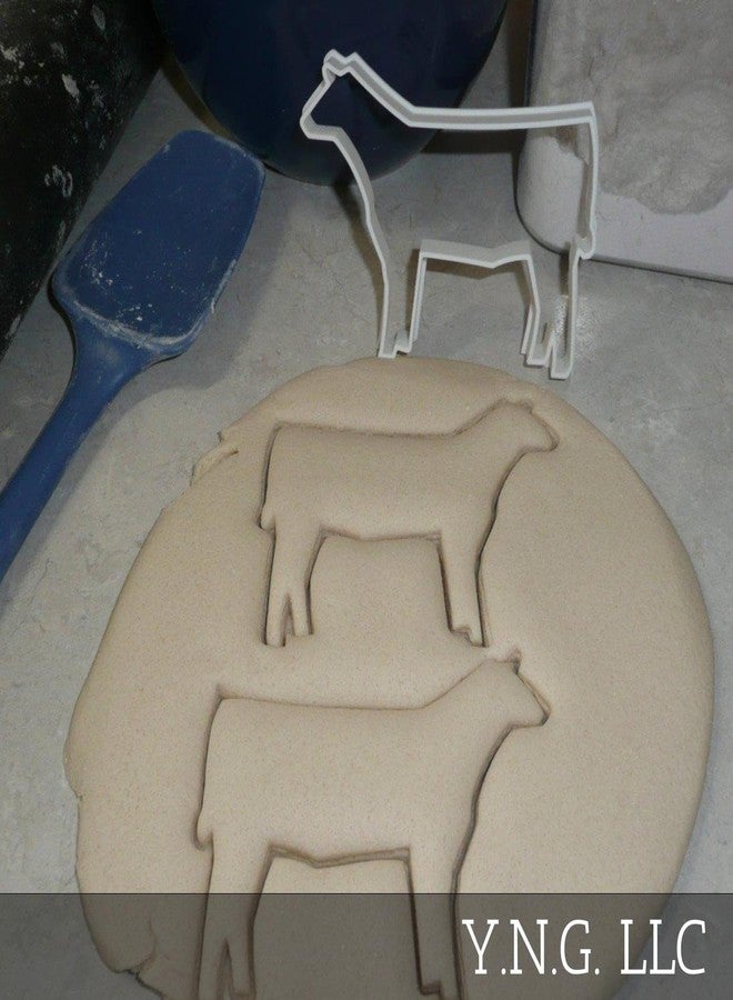 YNGLLC SHOW STEER HEIFER COW CATTLE FULL BODY FARM ANIMAL LIVESTOCK COOKIE CUTTER MADE IN USA - Image 2