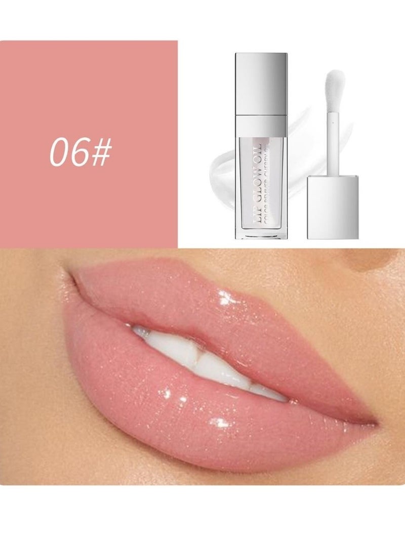 HelloKiss Lip Glow Oil Natural Lip Plumper Plumping Lip Gloss Moisturizing Lip Glow Oil Cherry Oil Transparent Moisturizing Lip Balm Lip Plumper Gloss Make Lips Fuller Hydrating Gloss Lip Balm 06 - Image 2