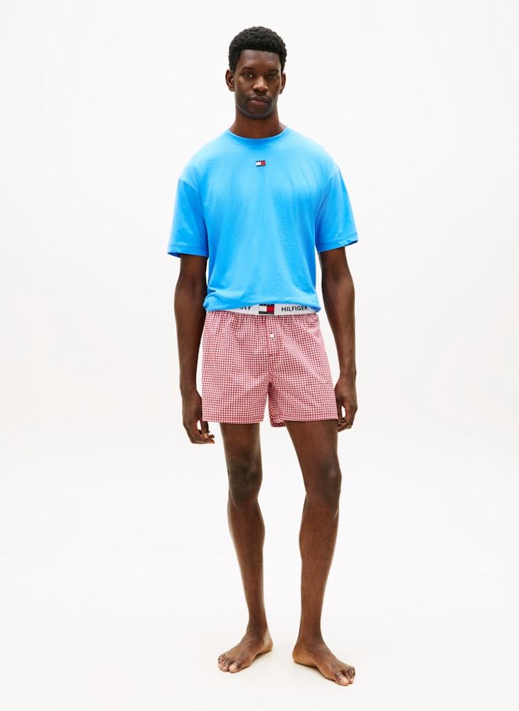 TOMMY HILFIGER Heritage Print Shorts Pyjama Set - Image 1