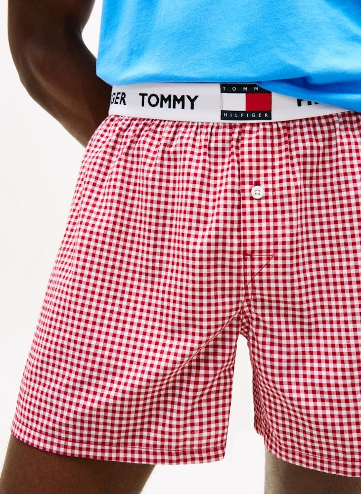 TOMMY HILFIGER Heritage Print Shorts Pyjama Set - Image 3