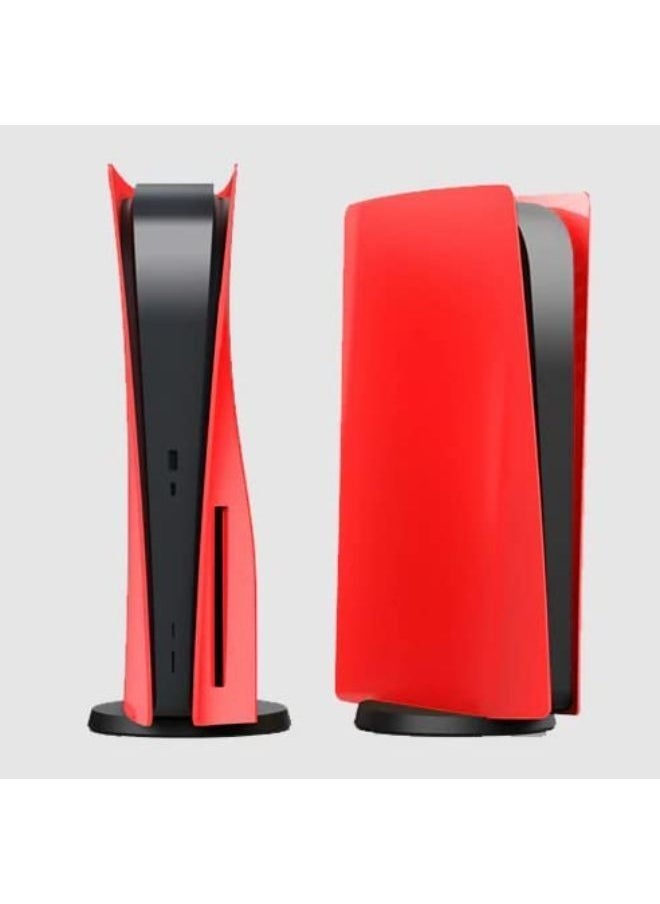 Twisted Minds PS5 Console Faceplate, Hard Shockproof, ABS Anti-Scratch Dustproof PS5 Gaming Console Cover - Red