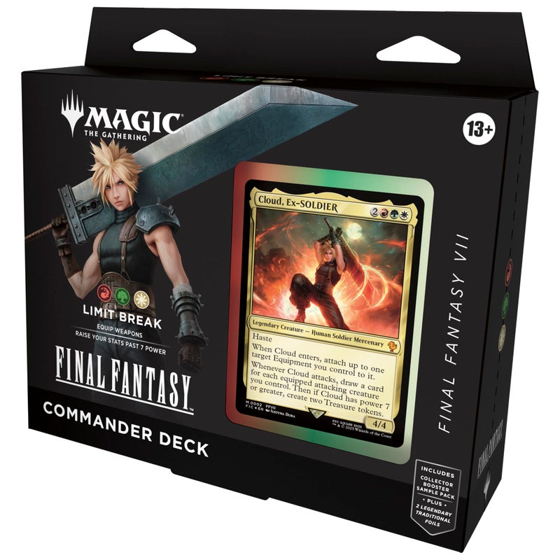 Magic The Gathering Final Fantasy VII Commander Deck Limit Break - Image 2