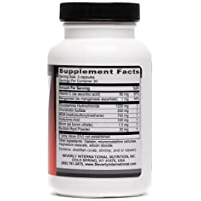 Beverly International Joint Care, 90 Capsules. All Over Joint Support. 3-Stage Formula with Glucosamine, Chondroitin, MSM, Hyaluronic Acid. Supports Joint Comfort, Mobility & Active Lifestyles. - Image 2