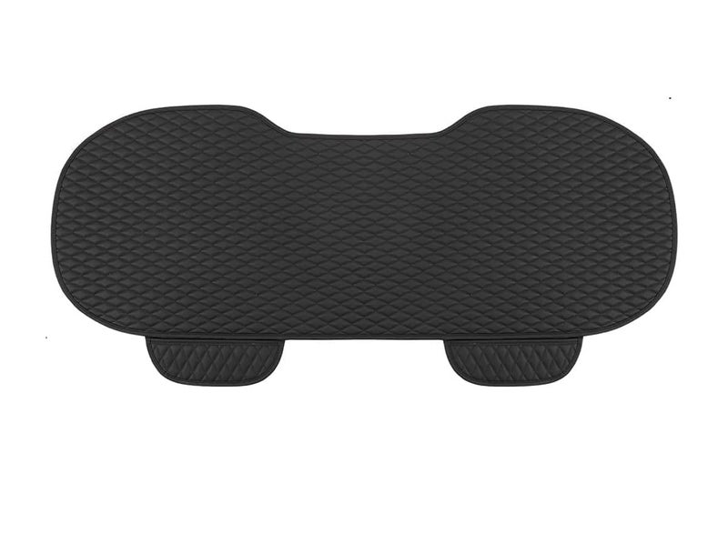 BAGILO Car Seat Mat Vehicle Seat Cover Car Seat Cushions Front Single Seat Cover (Pack of 01) (Black) - Image 1