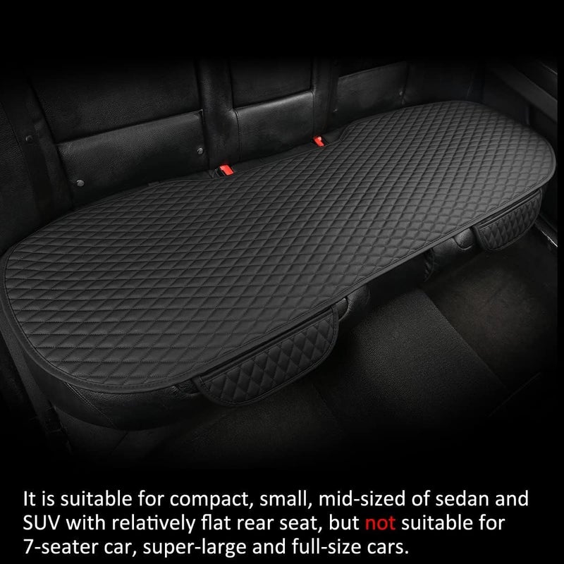 BAGILO Car Seat Mat Vehicle Seat Cover Car Seat Cushions Front Single Seat Cover (Pack of 01) (Black) - Image 4
