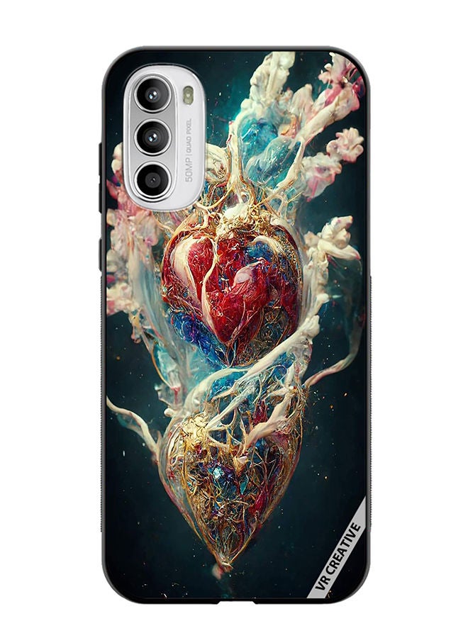 VR CREATIVE Protective Case Cover For Motorola Moto G82 Digital Flesh Design Multicolour - Image 1