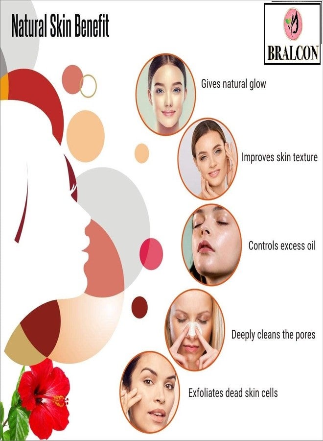 BRALCON Organic Amla, Hibiscus, Shikakai Powder Combo-300g (100g x 3 Pack)|Hibiscus Powder, Amla Powder, Shikakai Powder for Hair Growth, Hair Conditioner & Cleanser|Hair & Skin Care, Face Pack Powder - Image 2