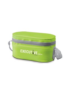 Milton Milton Executive Lunch Box Soft Insulated Tiffin Box2 SS Container 1 Microwave Safe Container Green  - Image 4