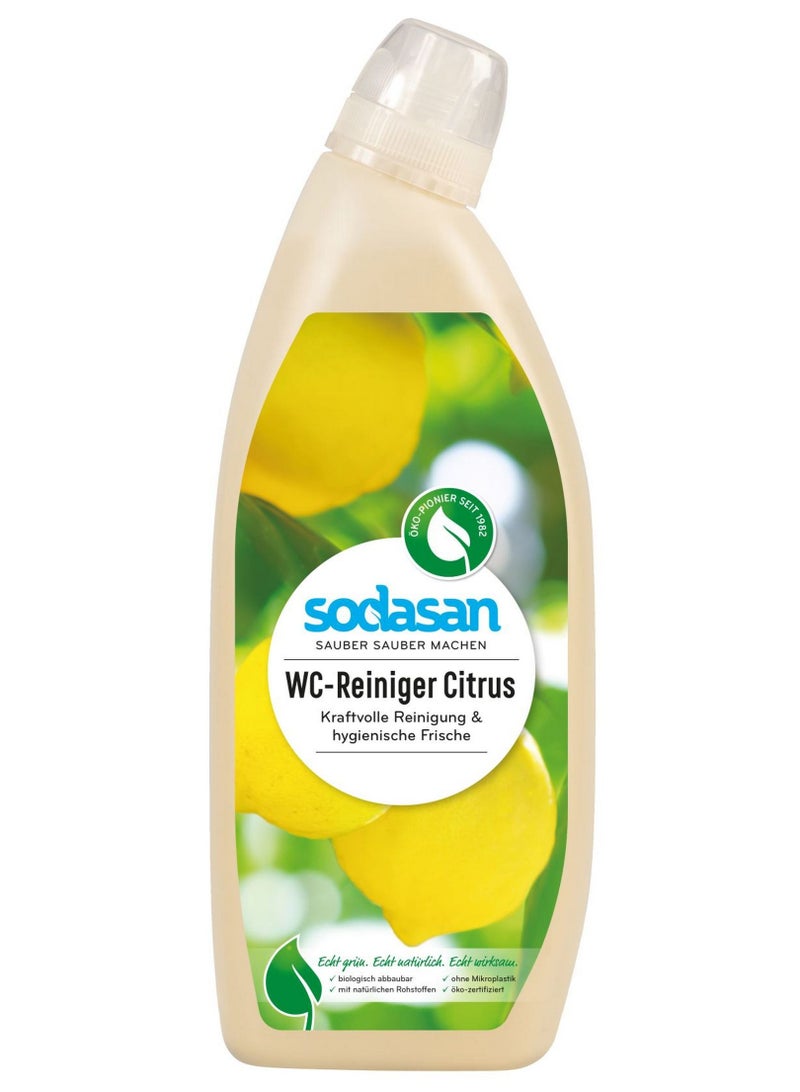 sodasan 100% Natural Citrus Toilet Cleaner 750 ML - Image 1