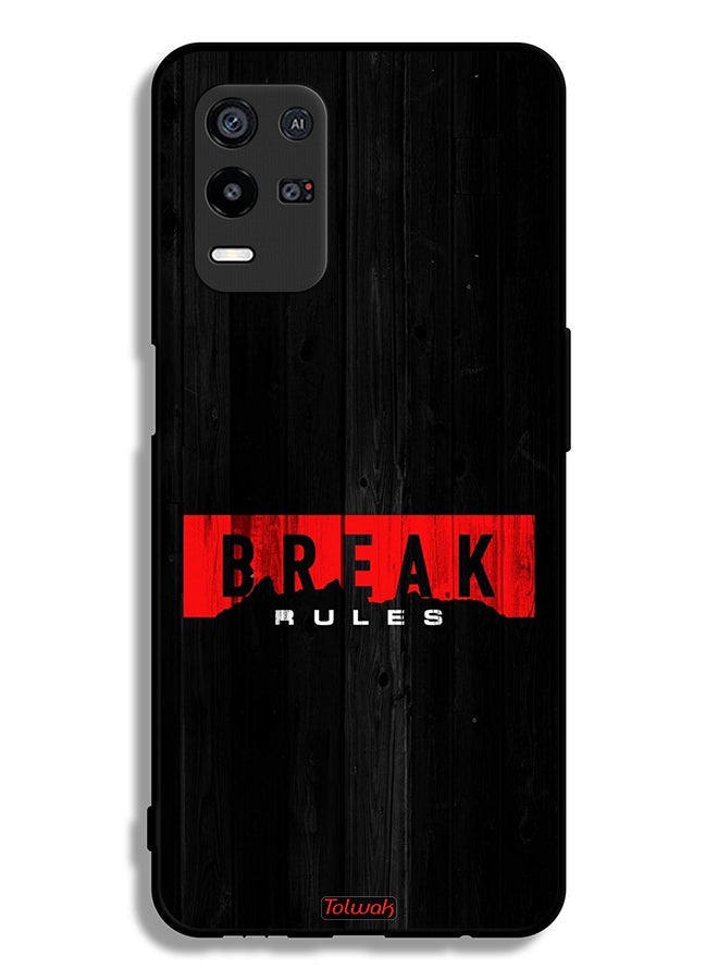Tolwak Oppo K9x Protective Case Cover Break Rules - Image 2