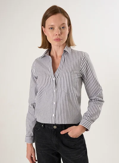 FELIX HARDY Striped Long Sleeve Shirt