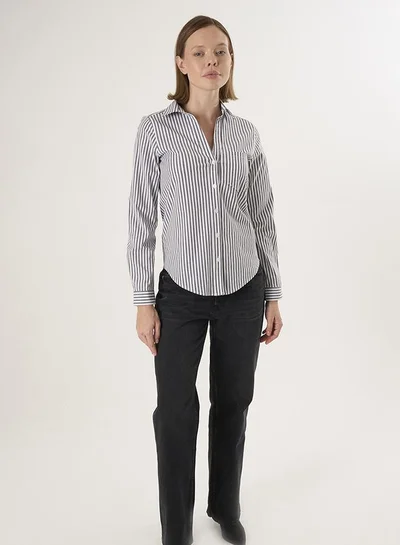FELIX HARDY Striped Long Sleeve Shirt
