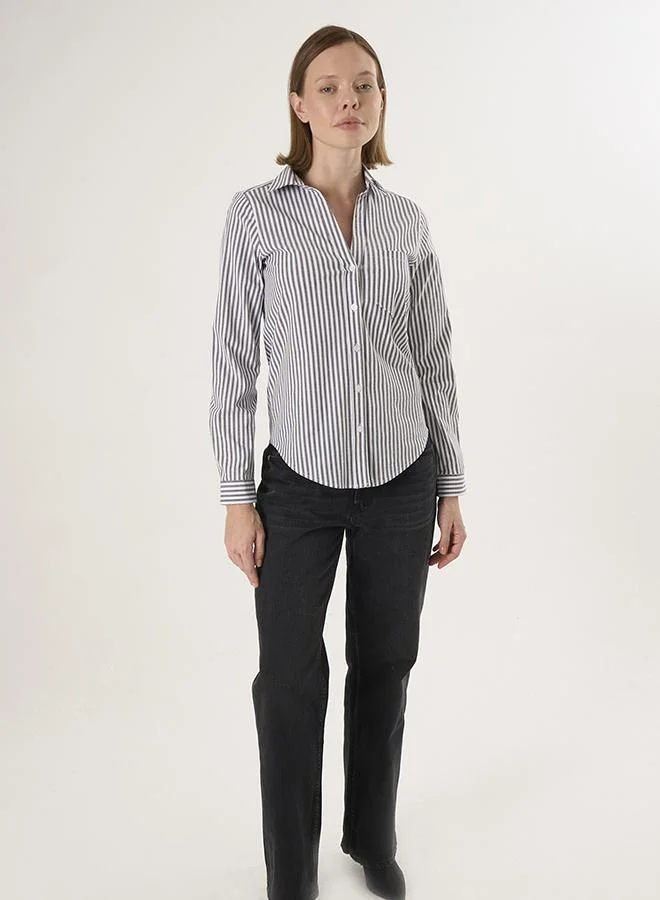 Striped Long Sleeve Shirt