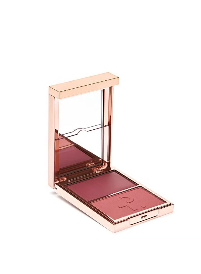 PATRICK TA Major Headlines - Double-Take Cream + Powder Blush Duo - She's Flushed - Image 1