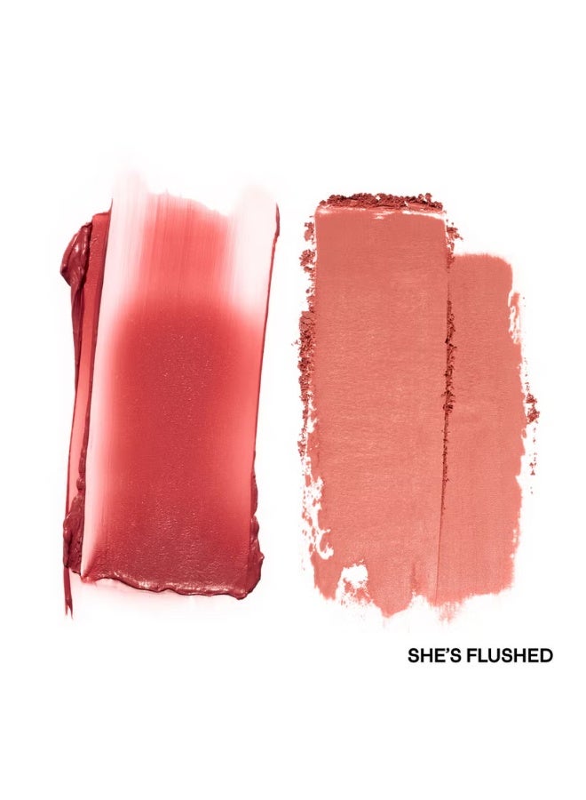 PATRICK TA Major Headlines - Double-Take Cream + Powder Blush Duo - She's Flushed - Image 2