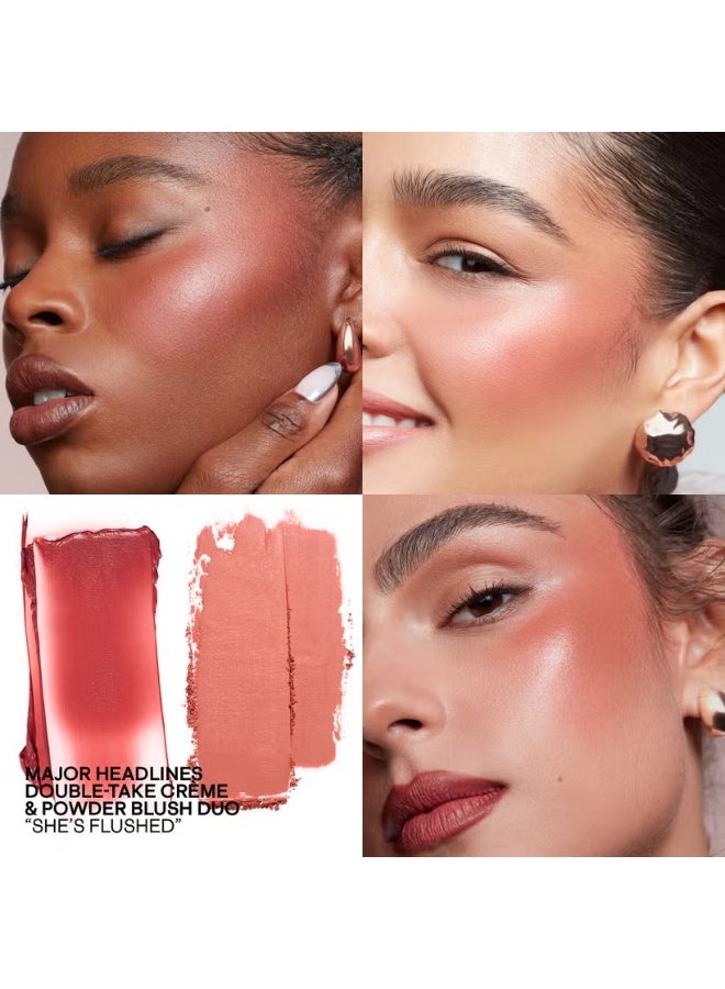 PATRICK TA Major Headlines - Double-Take Cream + Powder Blush Duo - She's Flushed - Image 3