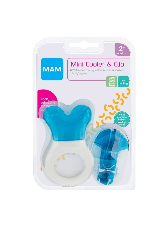 MAM Mini Cooler Teether With Clip Boy 2+ Months 1Count  - Image 2