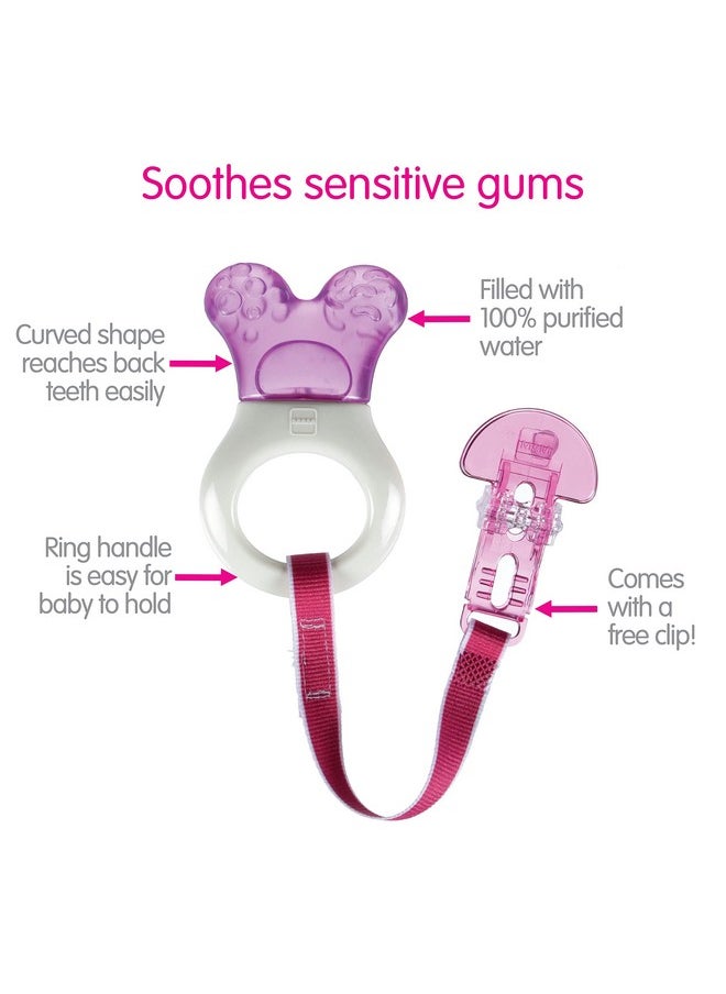 MAM Mini Cooler Teether With Clip Boy 2+ Months 1Count  - Image 4