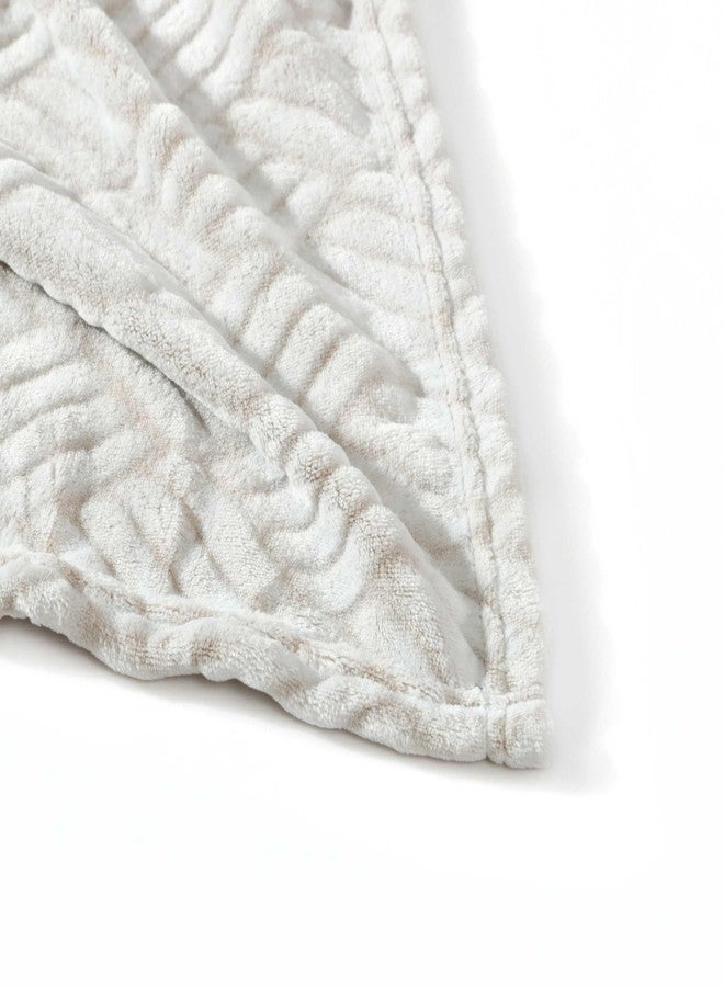 Kenneth Cole - Queen Blanket, Soft Plush Bedding, Cozy Home Decor (Basketweave Tipped Grey, Queen) - Image 4