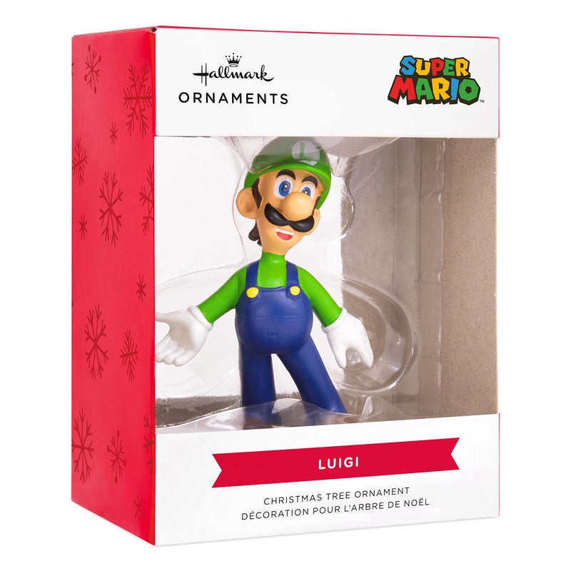 Hallmark Nintendo Super Mario Luigi Christmas Ornament - Image 3