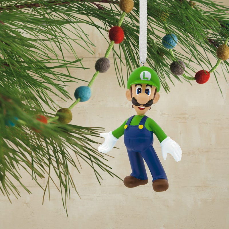 Hallmark Nintendo Super Mario Luigi Christmas Ornament - Image 5