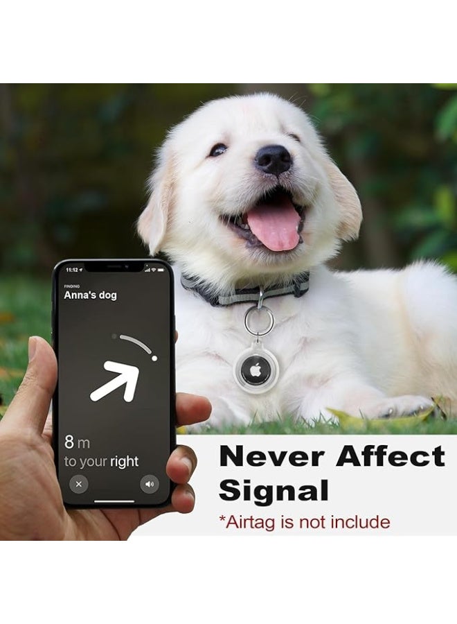 Waterproof Airtag Holder, Airtag Keychain, AirTag Case for Dog Collar, Luggage, Keys, Full Body Anti-Scratch Protective  - Image 5