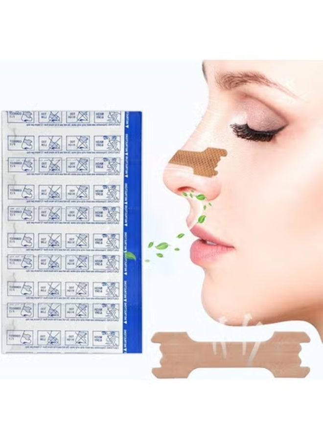 شرائط الأنف (66 مم * 19 مم),شرائط أنف جيدة التهوية للنوم - مثالية لاحتقان أنف الأطفال، وتخفيف احتقان الأنف الجسدي للبالغين، شرائط أنف مضادة للشخير - 30 قطعة. - Image 3