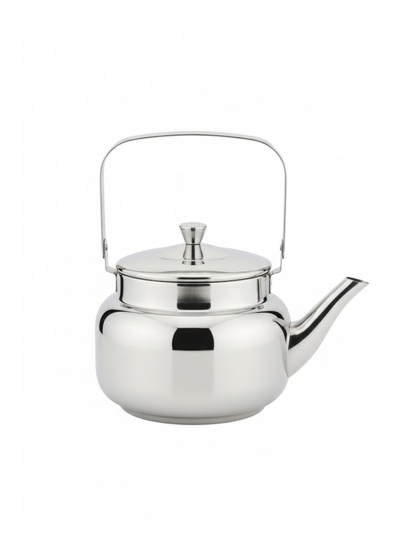Bisbell 750ml Stainless Steel Tea Kettle with Lid, Heat-Resistant Carry Handle and Smooth Pouring Spout, 304 Stainless Steel Teapot for Gas & Induction Cooktops - Image 4