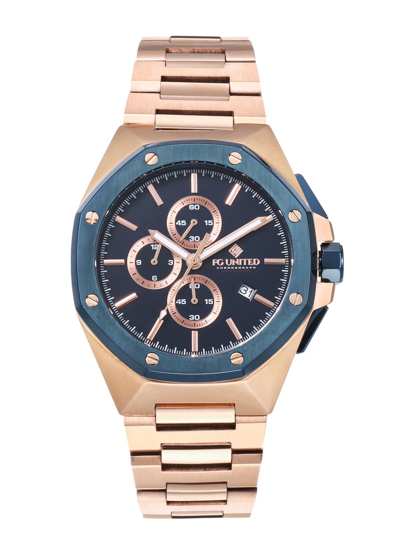 FG UNITED - FG UNITED Primo Men’s Chronograph Stainless Steel Watch - FG9008 - Image 1