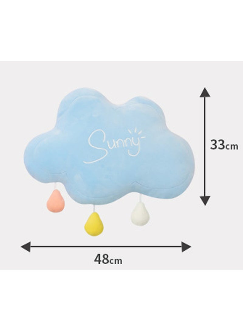 48CM Cute Cloud Plush Toy Soft Stuffed Cartoon Doll For Girls And Boys All Ages Gift - Image 2