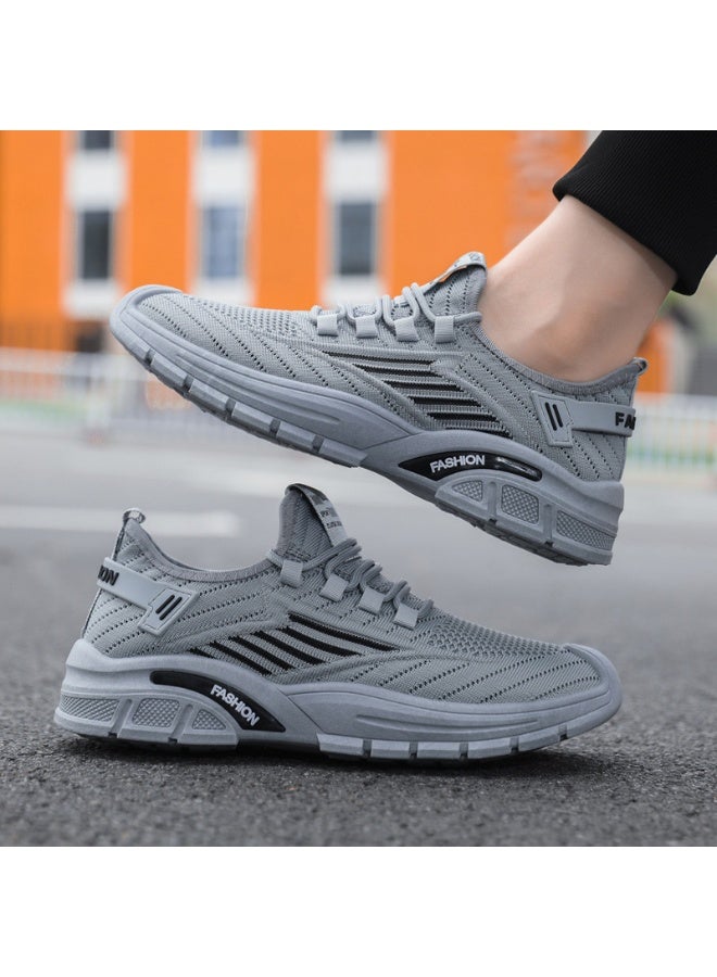 NIBEMINENT Men Mesh Shoes Summer Casual Men's Sneakers Lightweight Breathable Sports Designed - Image 2