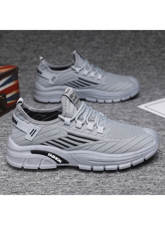 NIBEMINENT Men Mesh Shoes Summer Casual Men's Sneakers Lightweight Breathable Sports Designed - Image 1