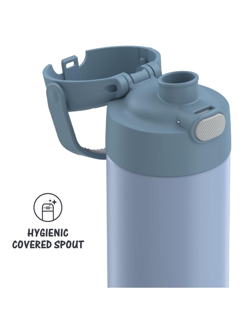 Thermos Funtainer 16 Ounce Stainless Steel Vacuum Insulated Bottle with Wide Spout Lid - Image 2