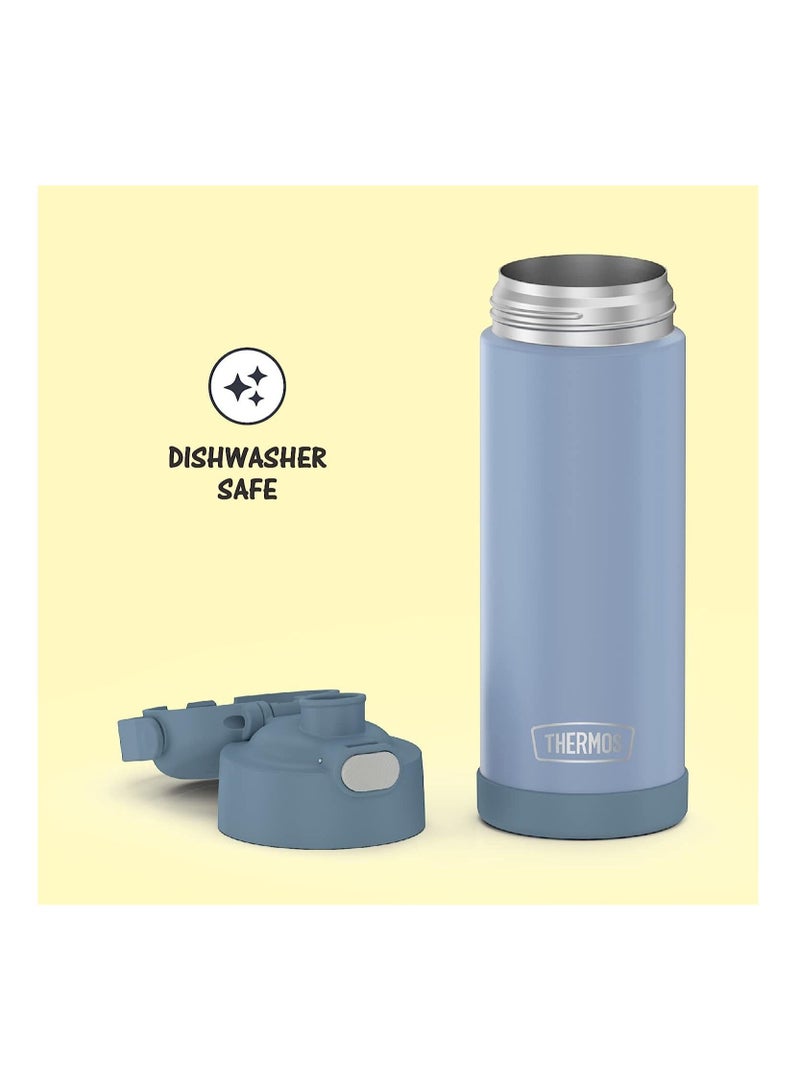 Thermos Funtainer 16 Ounce Stainless Steel Vacuum Insulated Bottle with Wide Spout Lid - Image 4