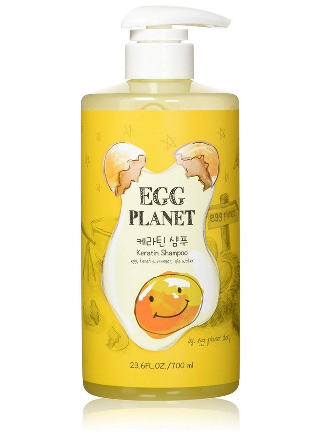 DAENG GI MEO RI شامبو كيراتين إيغ بلانيت للعناية بالشعر التالف - كيراتين غني يجعل الشعر ناعماً ومرطباً للشعر التالف - بدون لون صناعي 700 مل - Image 2