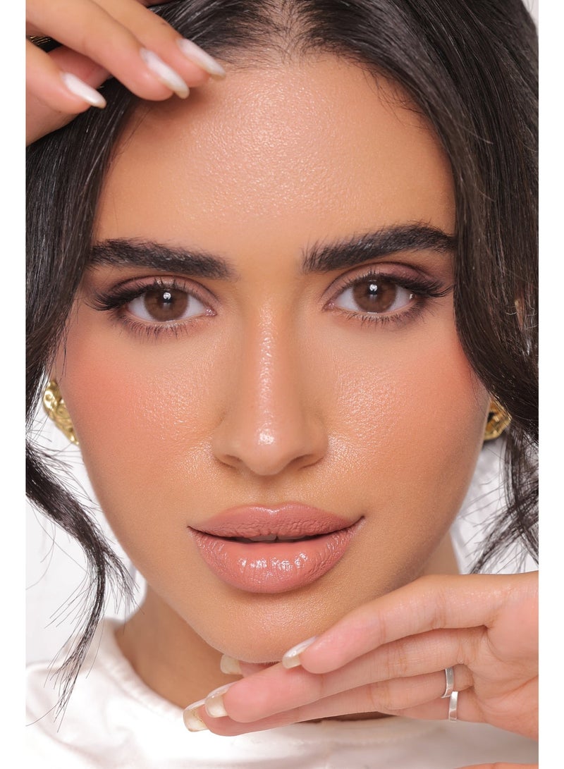 فريش آيز عدسات عيون لاصقة ملونة يومية  للفتيات والسيدات ألوان طبيعية وهادئة توسع العين قطر 14.5 لافا - Image 4