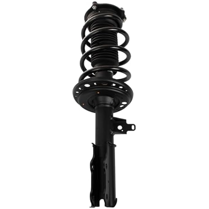 تي آر كيو مجموعة زنبرك لولبي كامل للدعامة الأمامية اليسرى من جانب السائق متوافقة مع كاديلاك XT5 موديلات 2017-2019 وجي إم سي أكاديا موديلات 2017-2023 - Image 3