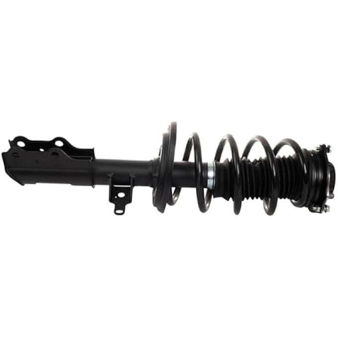 تي آر كيو مجموعة زنبرك لولبي كامل للدعامة الأمامية اليسرى من جانب السائق متوافقة مع كاديلاك XT5 موديلات 2017-2019 وجي إم سي أكاديا موديلات 2017-2023 - Image 5