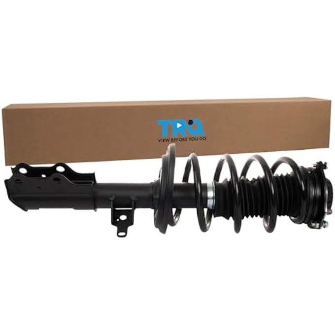 تي آر كيو مجموعة زنبرك لولبي كامل للدعامة الأمامية اليسرى من جانب السائق متوافقة مع كاديلاك XT5 موديلات 2017-2019 وجي إم سي أكاديا موديلات 2017-2023 - Image 2