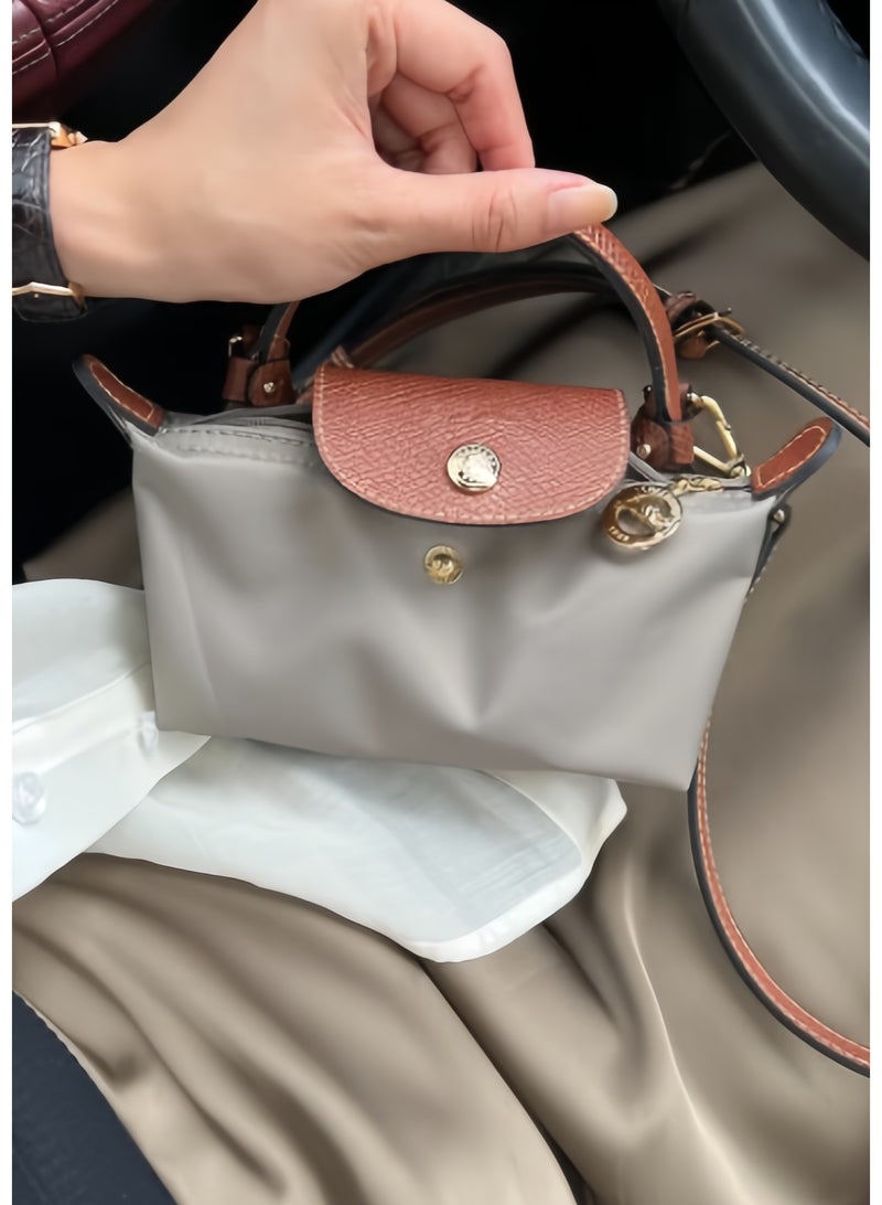 Longchamp Le Pliage mini Shoulder Straps women's Classic Fashion Versatile Mini Makeup Bag, Handbag, Shoulder Bag,shoulder strap - Image 2