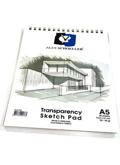 ALX-0381 70 gr A6 80 Sheets Lined Spiral Hard Cover Lined Notebook