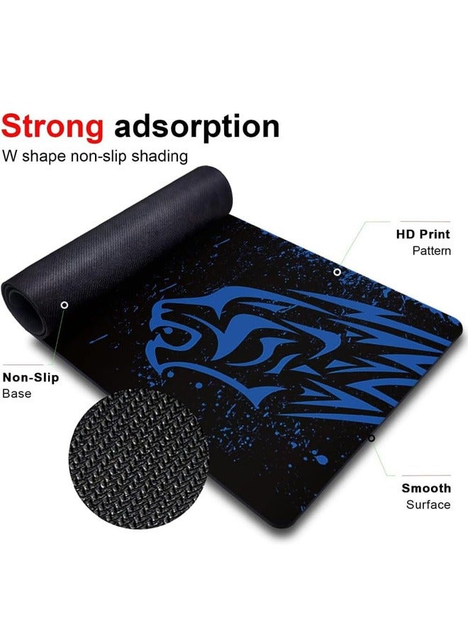 Taimi Gaming Mouse Pad Black /Blue 600x300x4mm - Image 3
