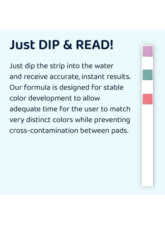 LaMotte إنستا-تست 4 بلس، الكلور الحر، البروم، القلوية، الرقم الهيدروجيني، اختبار الصلابة الكلية - Image 3