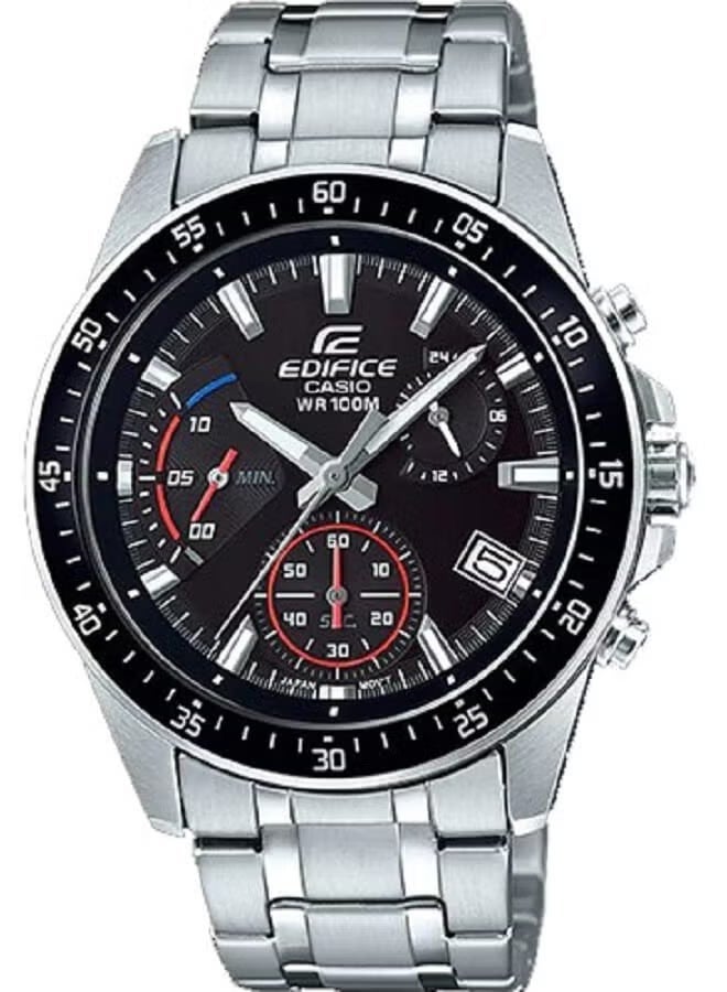 Casio Men's Business Casual Waterproof Quartz Steel Strap Wristwatch EFV-540D-1AVUPR - Image 1
