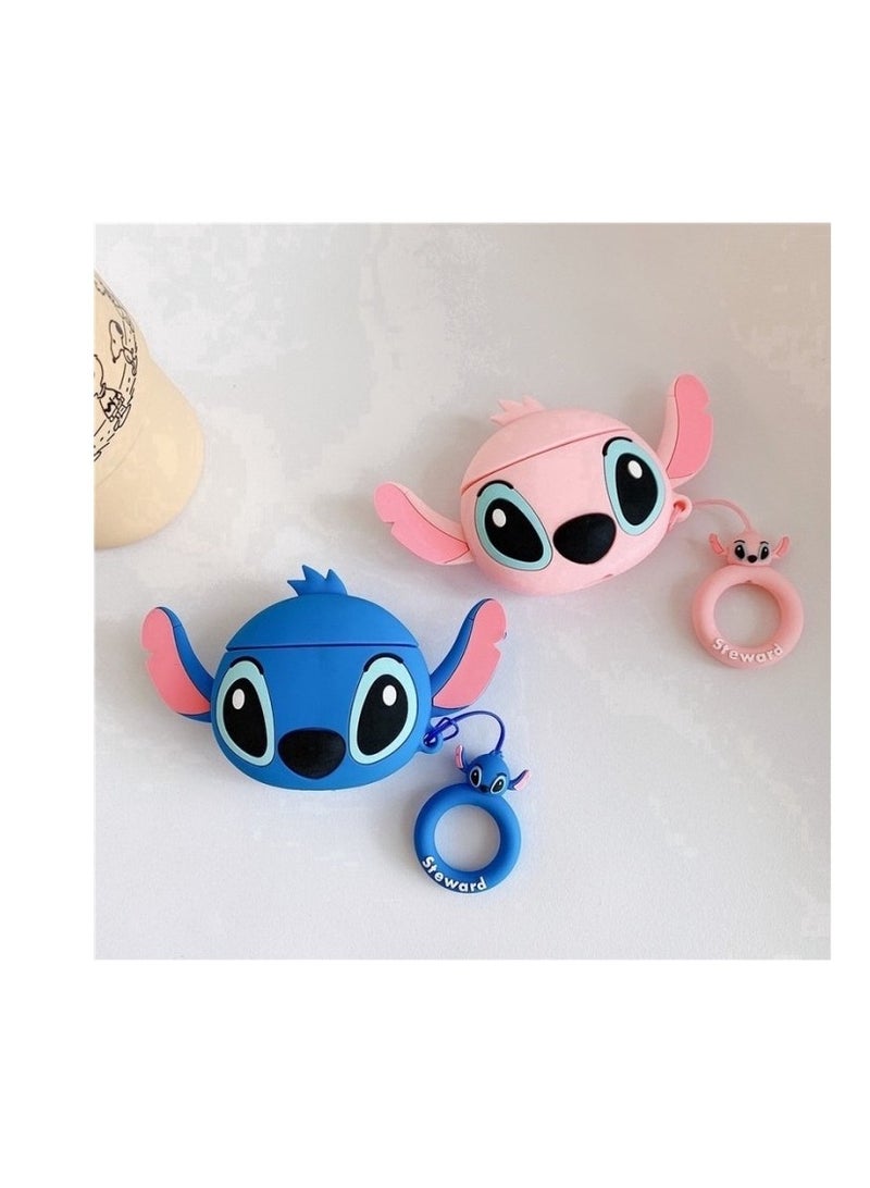 shomira Compatible with AirPods Pro 2 Case Soft Silicone Shockproof Cover for Apple Airpods Pro 2nd, New 3D Cute Cartoon Creative Fun Case with Keychain Design For Airpods Pro 2nd Case - Image 2