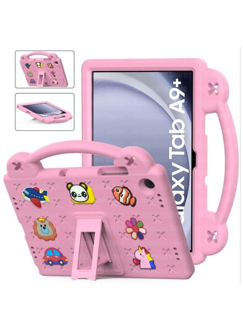 general Kids Case Compatible with Samsung Galaxy Tab A9 Plus 2023 Released 11 inch Shockproof Stand Hand-Held for Galaxy Tab A9+ 11.0"