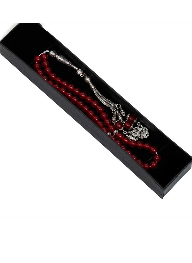 RS - Red agate rosary - Image 1